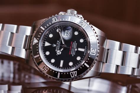 rolex sea dweller single red 2017|Rolex Sea-Dweller price new.